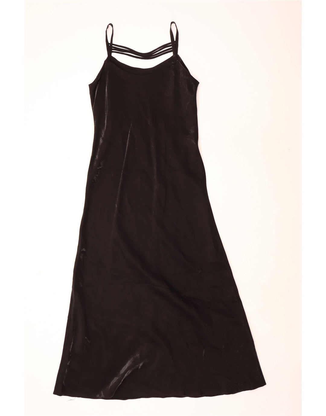 Just Elegance Vestido largo sin mangas para mujer UK 46 Grande Poliéster negro