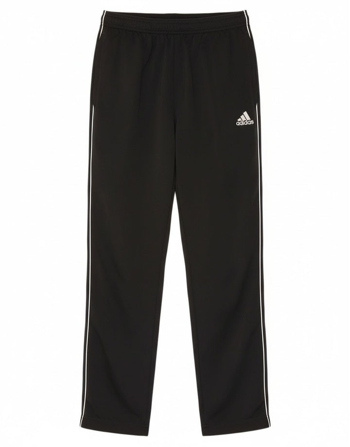 Adidas Hombre Pantalones De Chándal Joggers Grande Negro Poliéster