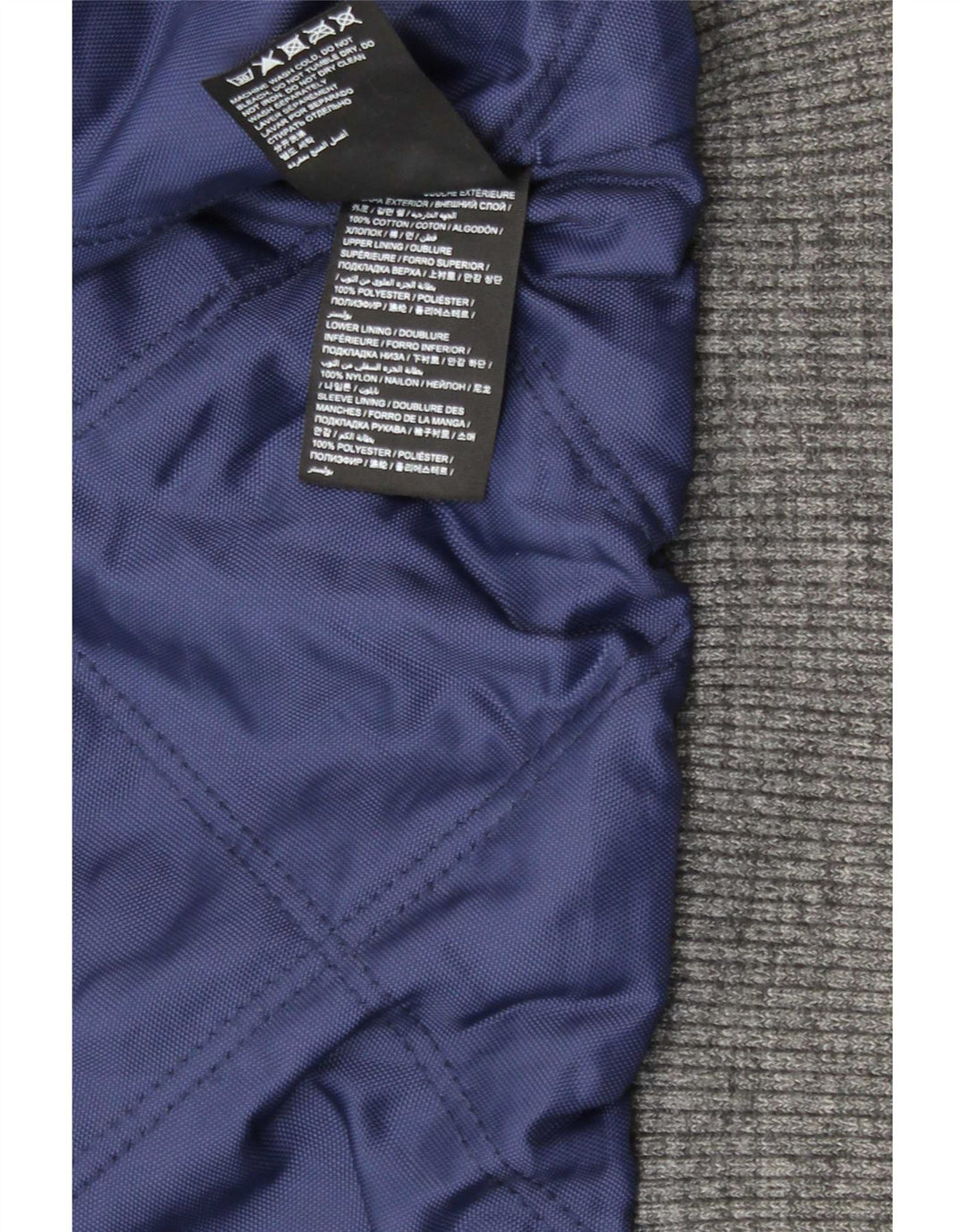 Superdry Chaqueta de algodón encerado para hombre ES 44 2XL Negro