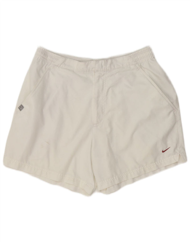Pantalones cortos chinos Nike para hombre medianos W32 blanco