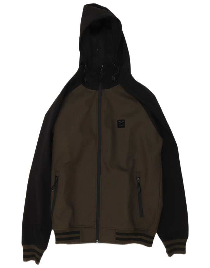 Iriedaily Chaqueta Bomber para Hombre ES 38 Medio Caqui Poliéster Colorblock