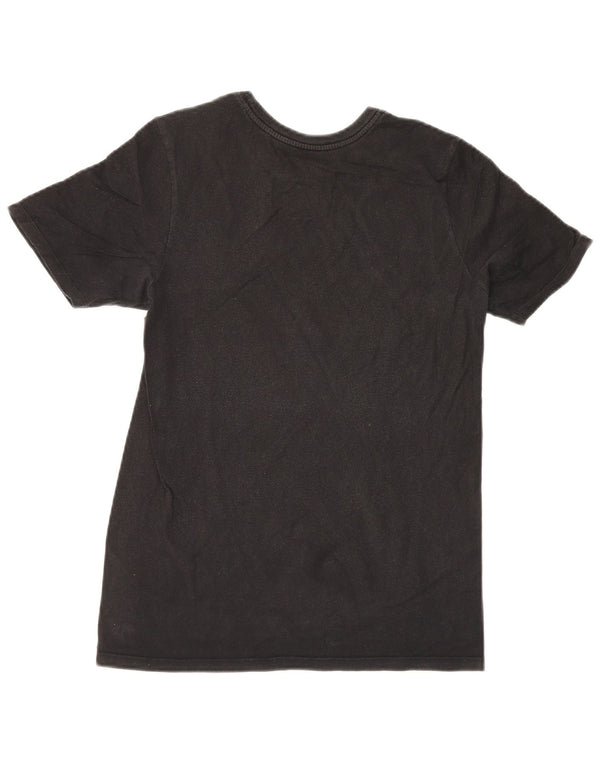 Nike Camiseta con gráfico de ajuste atlético para hombre XS Algodón negro