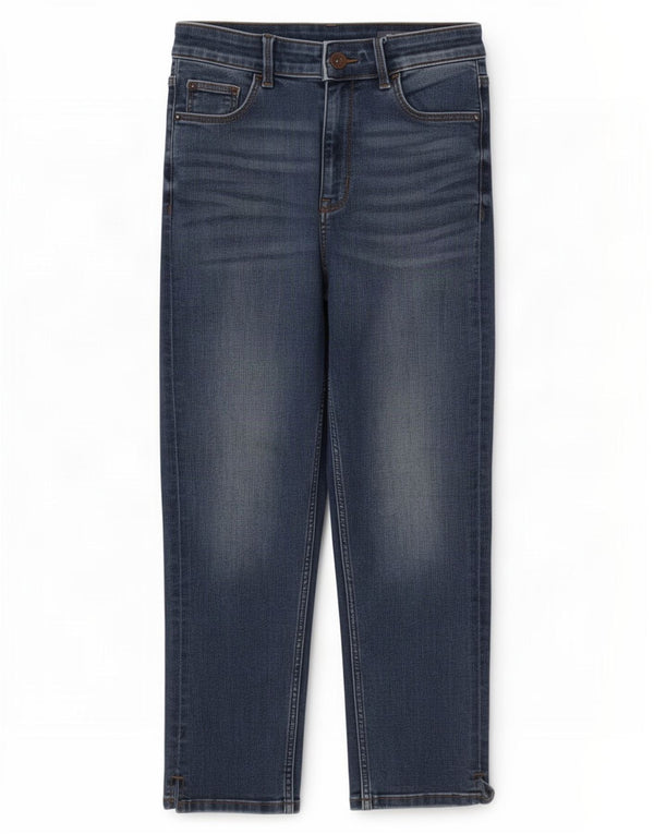Marks & Spencer Vaqueros recortados The Carrie para mujer Reino Unido 10 Small W28 L21 Azul