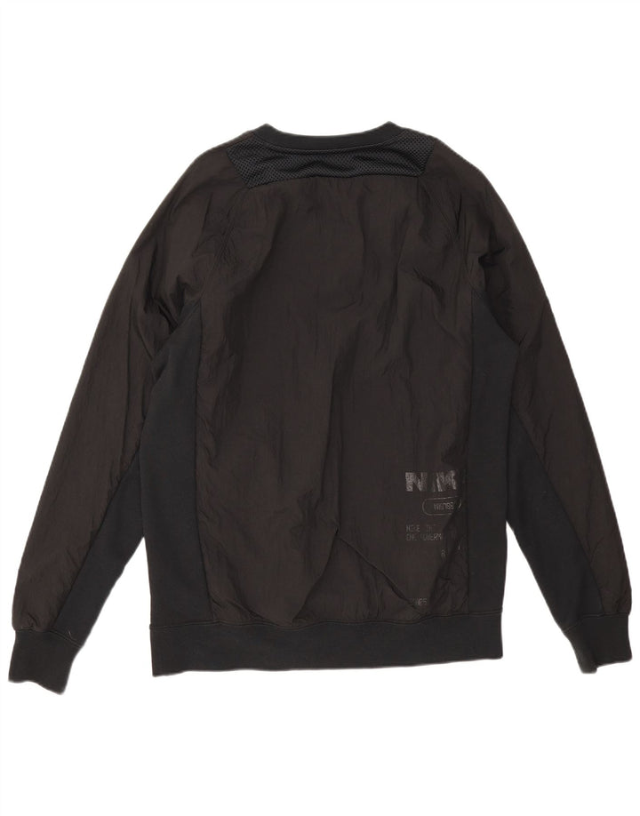 Nike Hombre Sudadera Estampada Jersey Jersey Pequeño Poliamida Negro