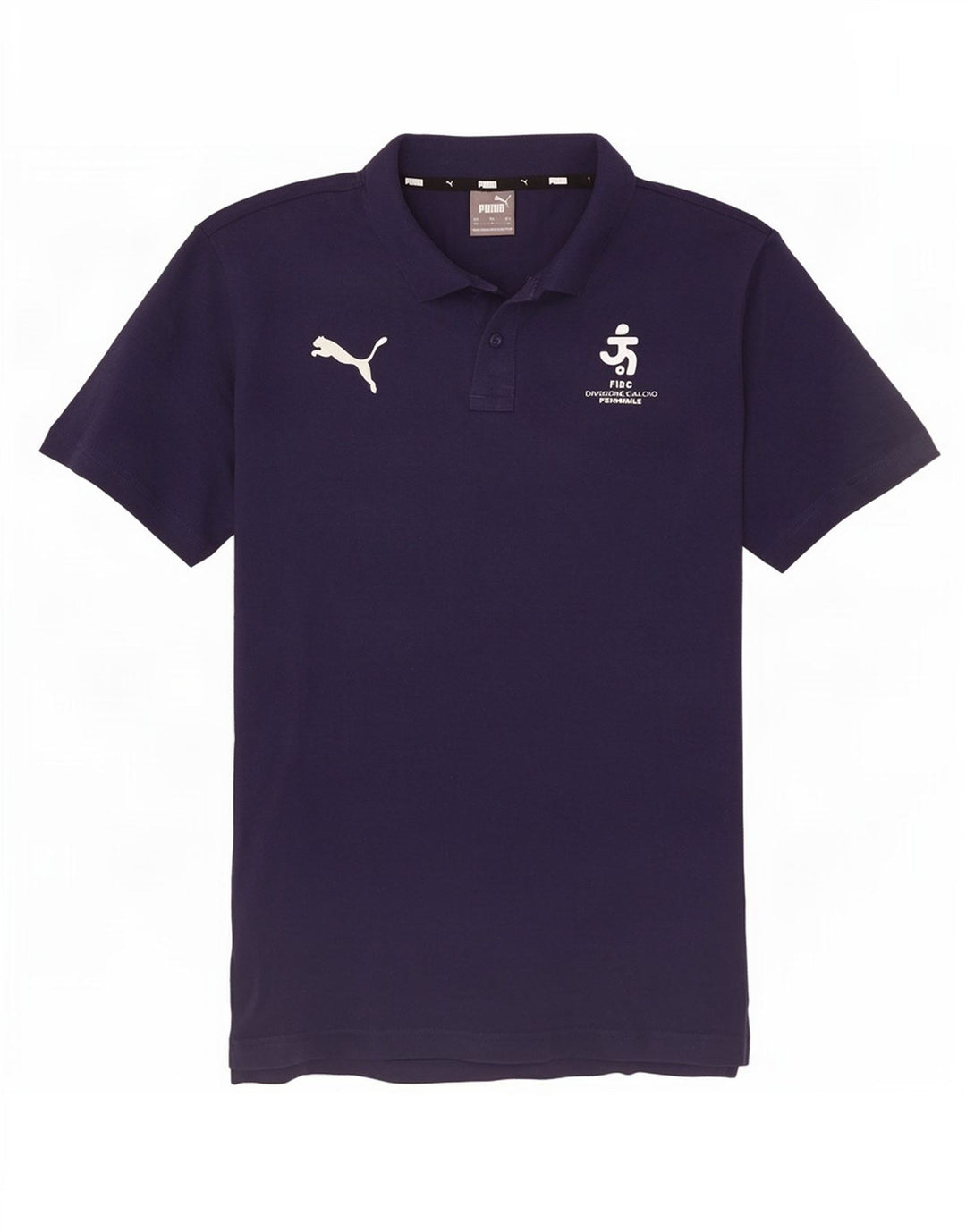 Polo Puma Hombre Algodón Azul Marino Mediano