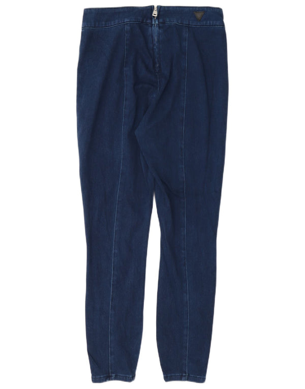 Guess Vaqueros Cropped Jegging De Tiro Alto Para Mujer W31 L26 Algodón Azul Marino