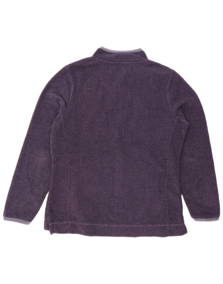 Weird Fish Sudadera con Cuello y Cremallera para Mujer UK 40 Poliéster Morado Mediano