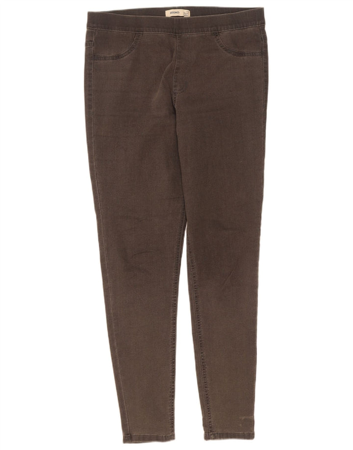 Marks & Spencer Jeans Jegging para Mujer UK 12 Medium W30 L27 Algodón Gris