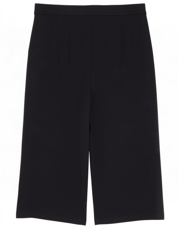 Marks & Spencer Pantalones casuales de cintura alta para mujer UK 20 2XL W38 L26 Navy Bl