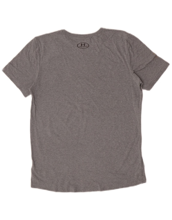 Under Armour Camiseta gráfica para niño Top 13-14 años XL gris deportivo