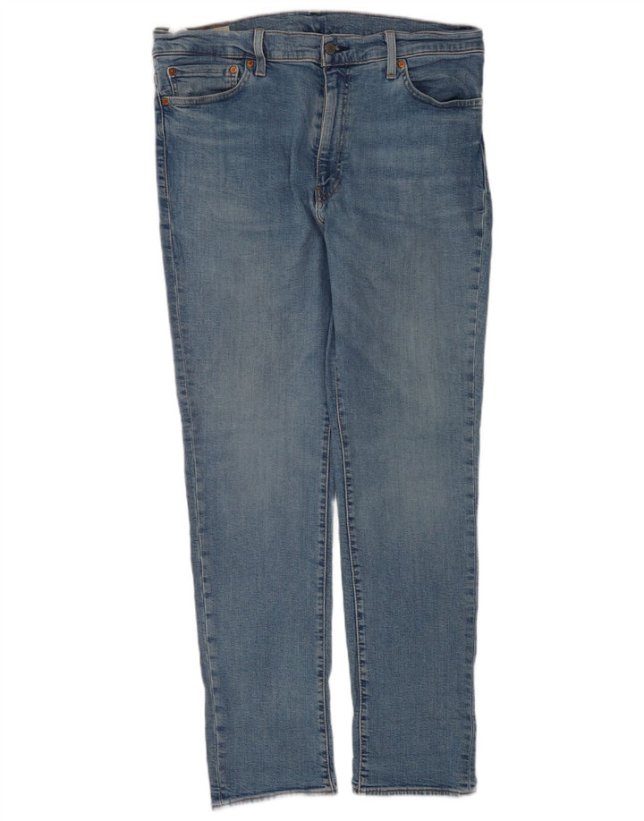 Levi's Hombre 511 Slim Jeans W38 L32 Algodón Azul