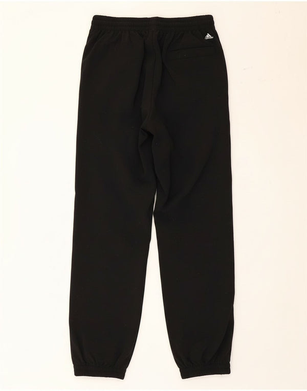 Adidas Mujer Graphic Chándal Pantalones Joggers UK 40 XL Poliéster Negro