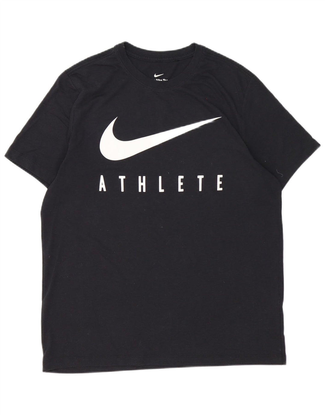 Nike Dri Fit Graphic Camiseta para hombre, talla grande, poliéster negro