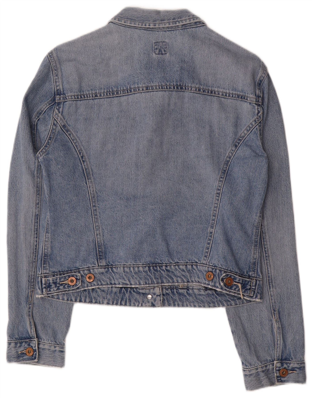 GAP Chaqueta vaquera corta para mujer UK 46 Algodón azul grande