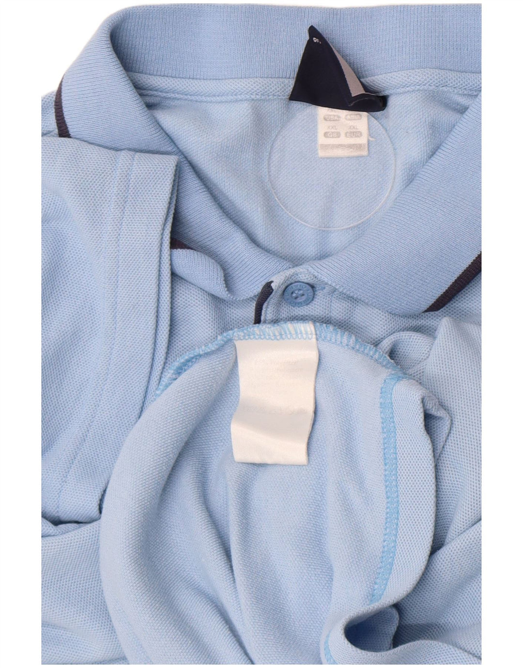Polo Umbro Hombre 2XL Poliéster Azul
