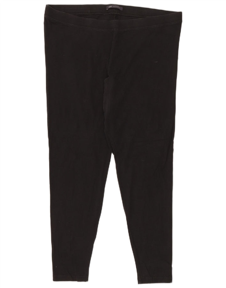 Marks & Spencer Leggings para mujer UK 20 2XL Algodón negro