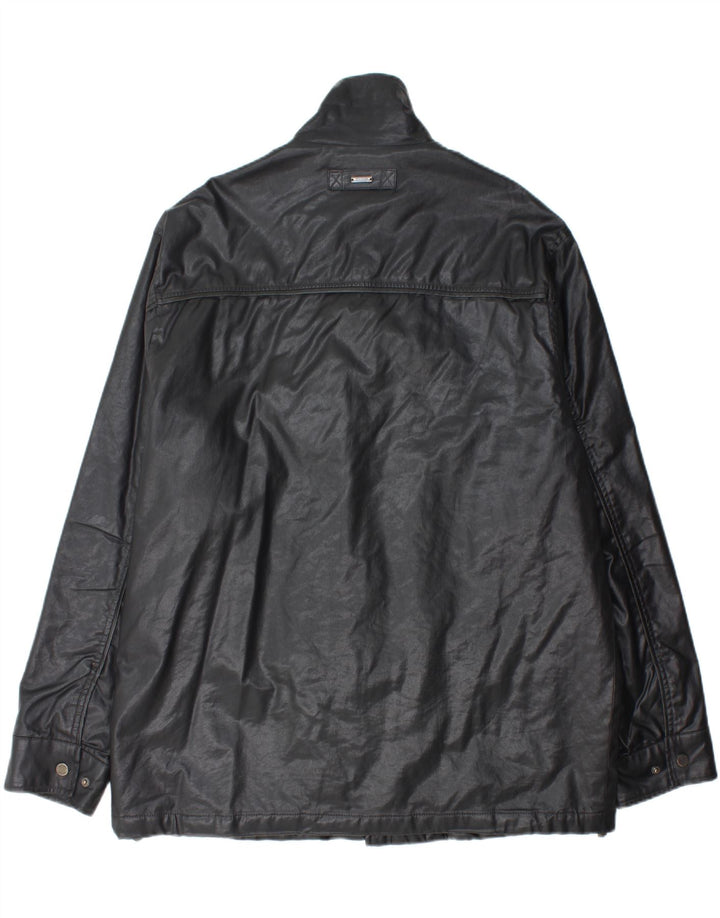 Kartel Chaqueta utilitaria para hombre UK 42 XL Algodón negro