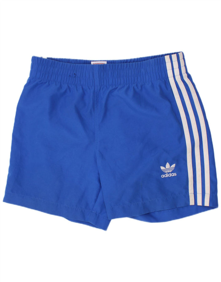 Adidas Bañador Corto Niño 12-13 Años Azul Poliéster