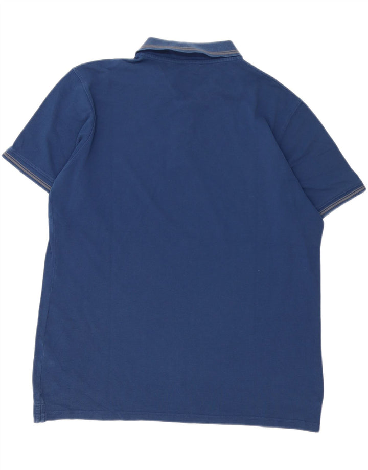 Polo Carrera Hombre 2XL Algodón Azul