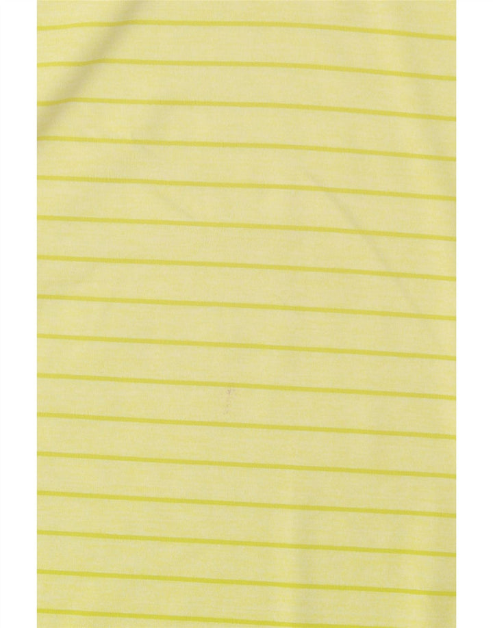 Polo Calvin Klein para hombre Poliéster a rayas amarillas grandes