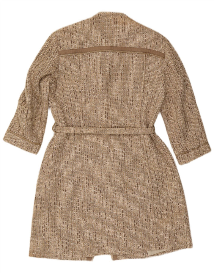 Abrigo Hugo Boss para mujer Reino Unido 14 Algodón beige medio
