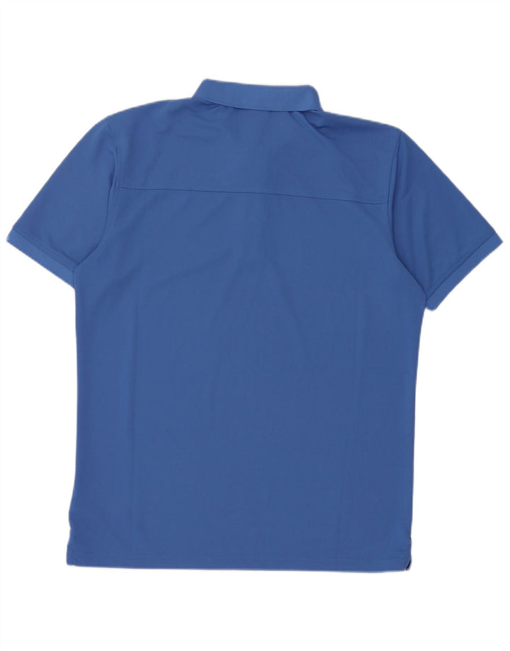 CALVIN KLEIN Polo gráfico para hombre Poliéster azul medio