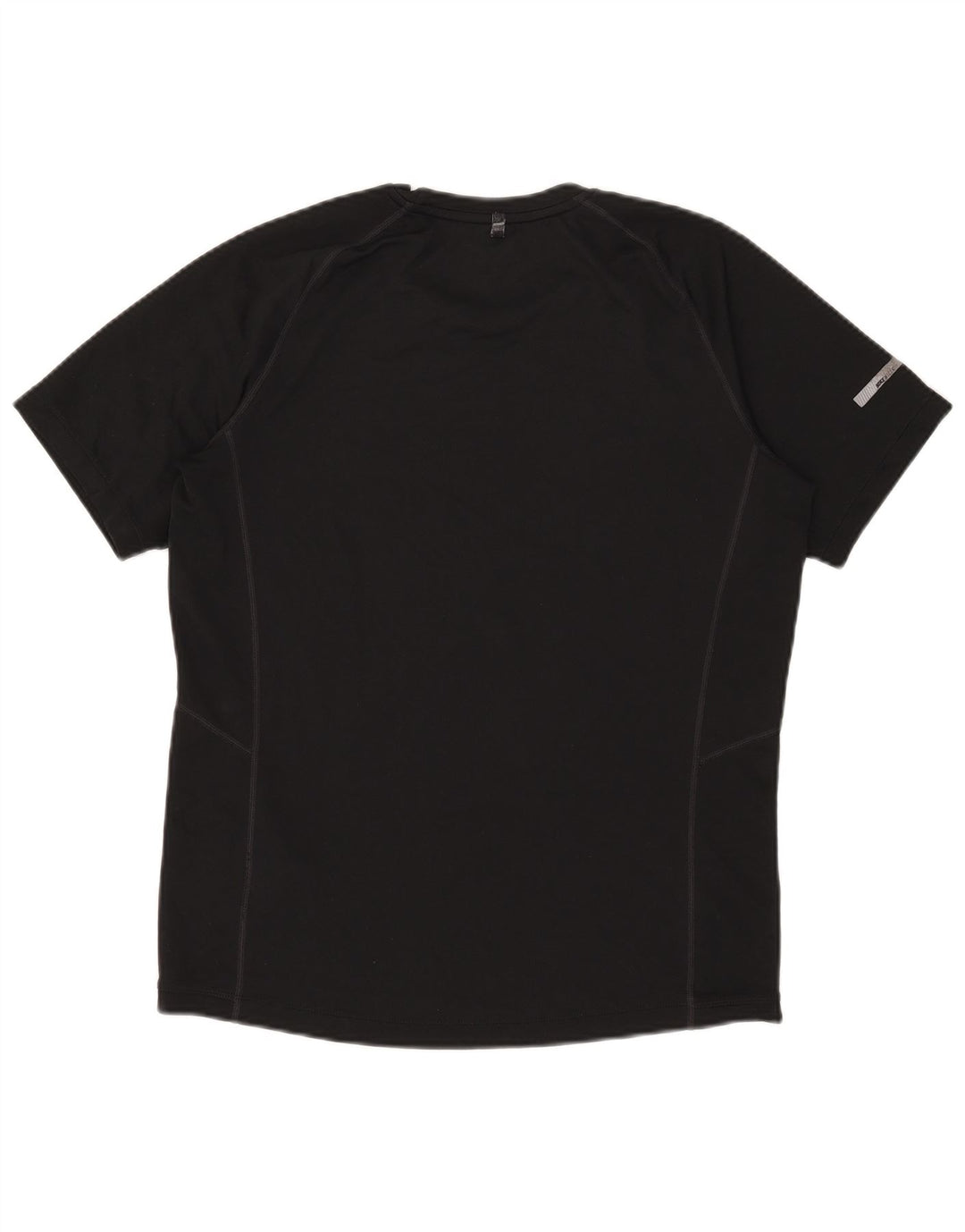 Camiseta Nike Dri Fit para hombre Top poliéster negro mediano