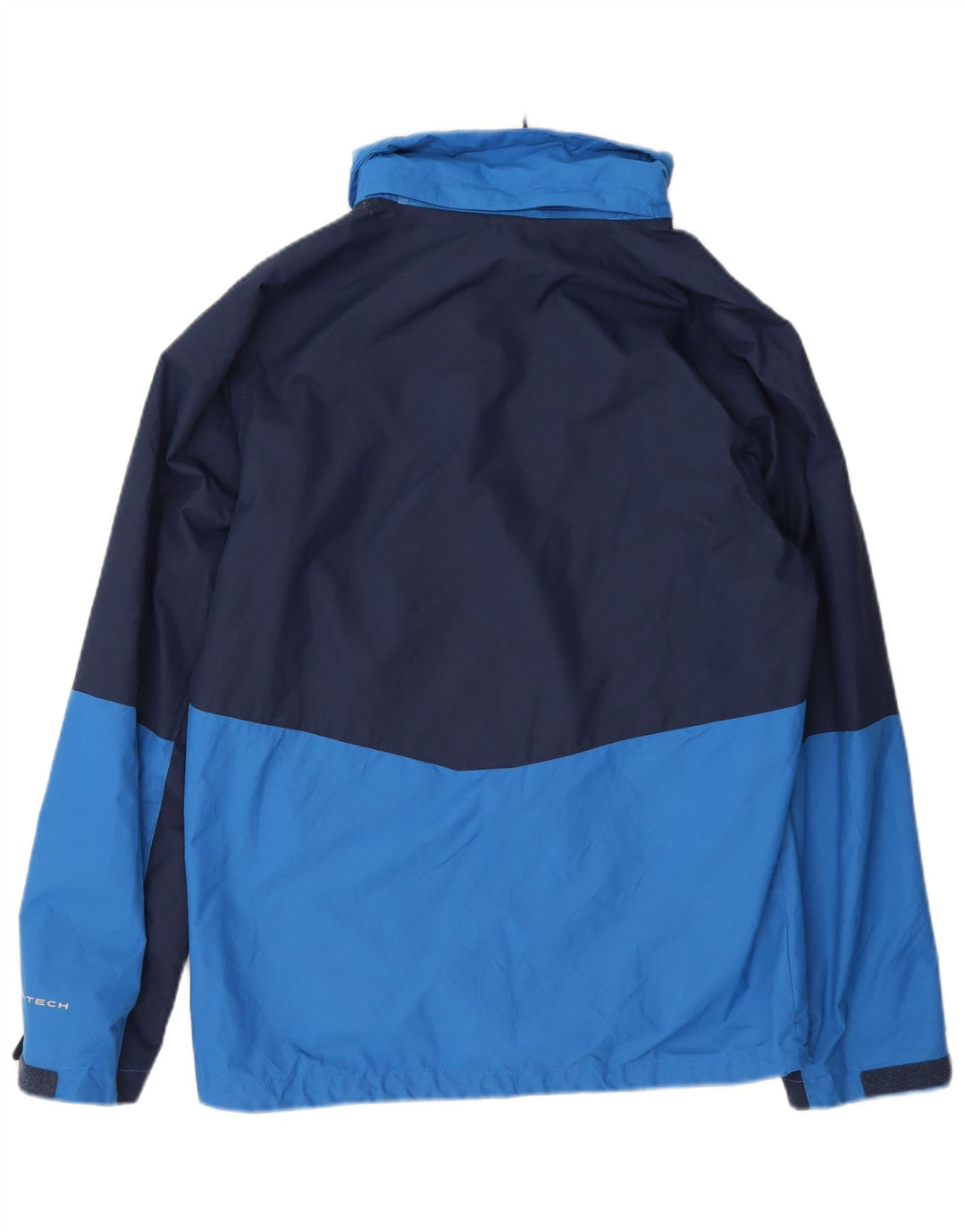 Columbia Chaqueta impermeable Interchange para hombre UK 34 XS Azul Colorblock Poliamida