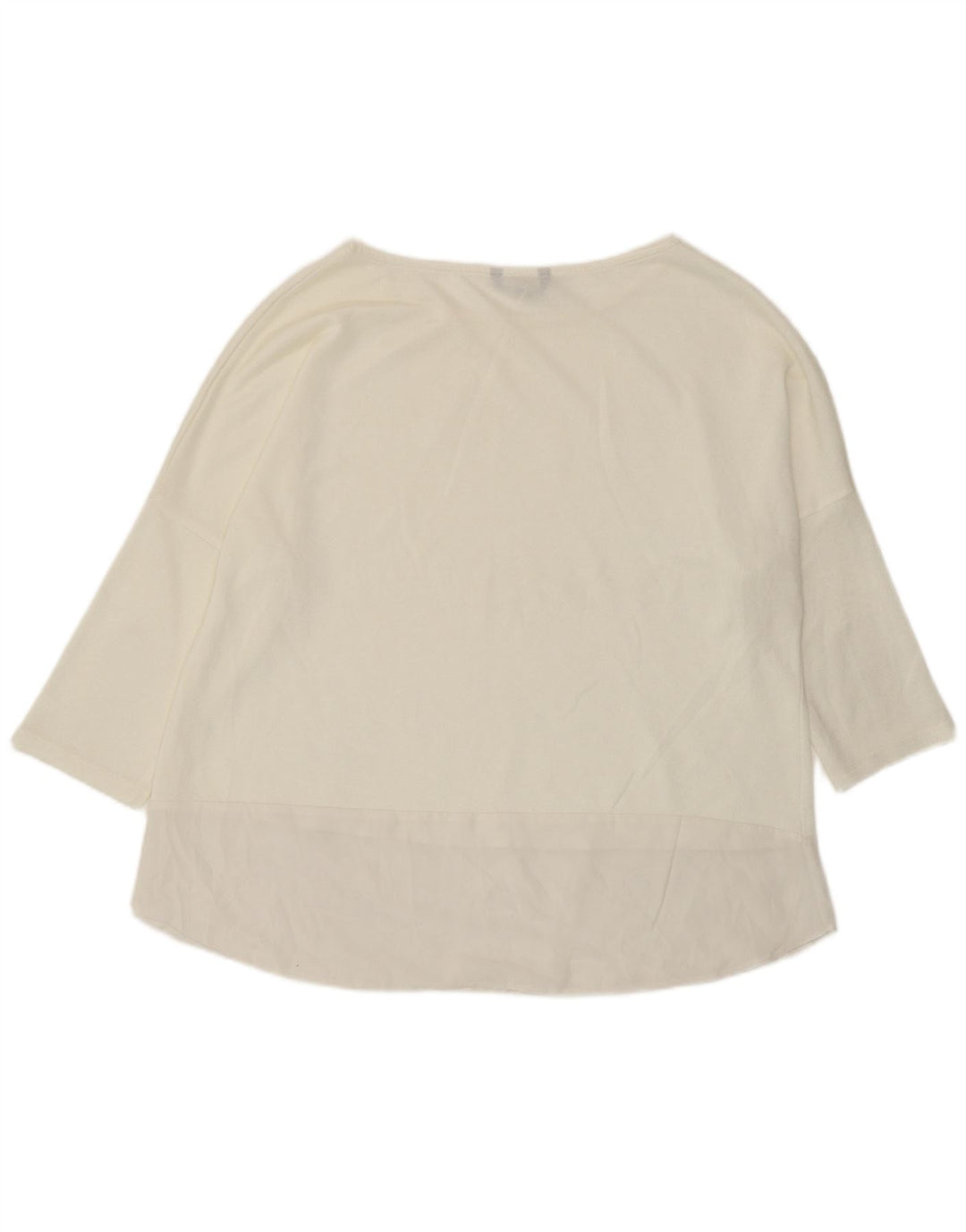 Marks & Spencer Top para mujer manga 3/4 UK 40 XL Blanco roto