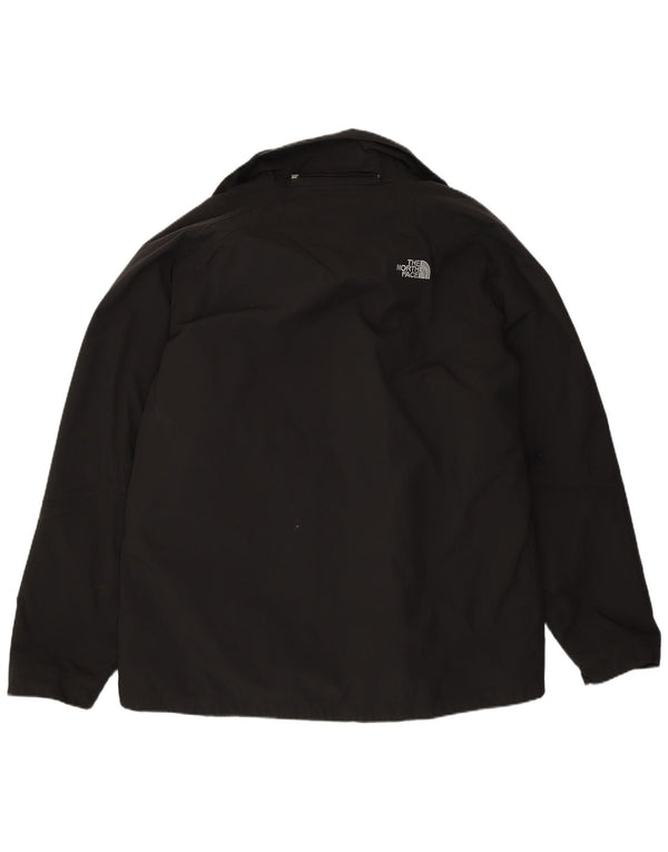 The North Face Chaqueta cortavientos Hyvent para hombre UK 40 Large Nylon negro