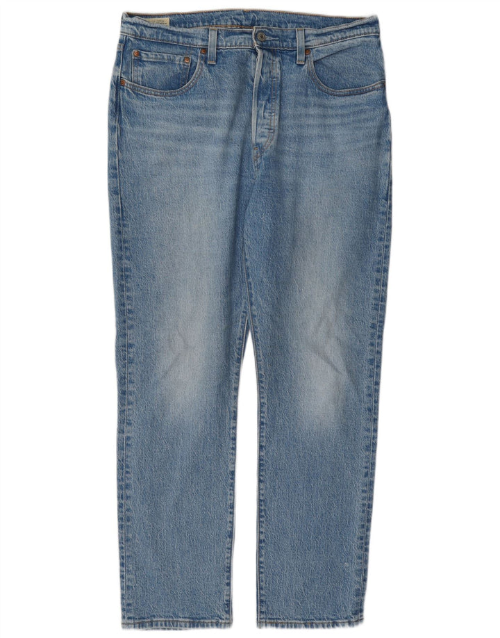 Levi's Hombre 501 Vaqueros Rectos W32 L30 Algodón Azul