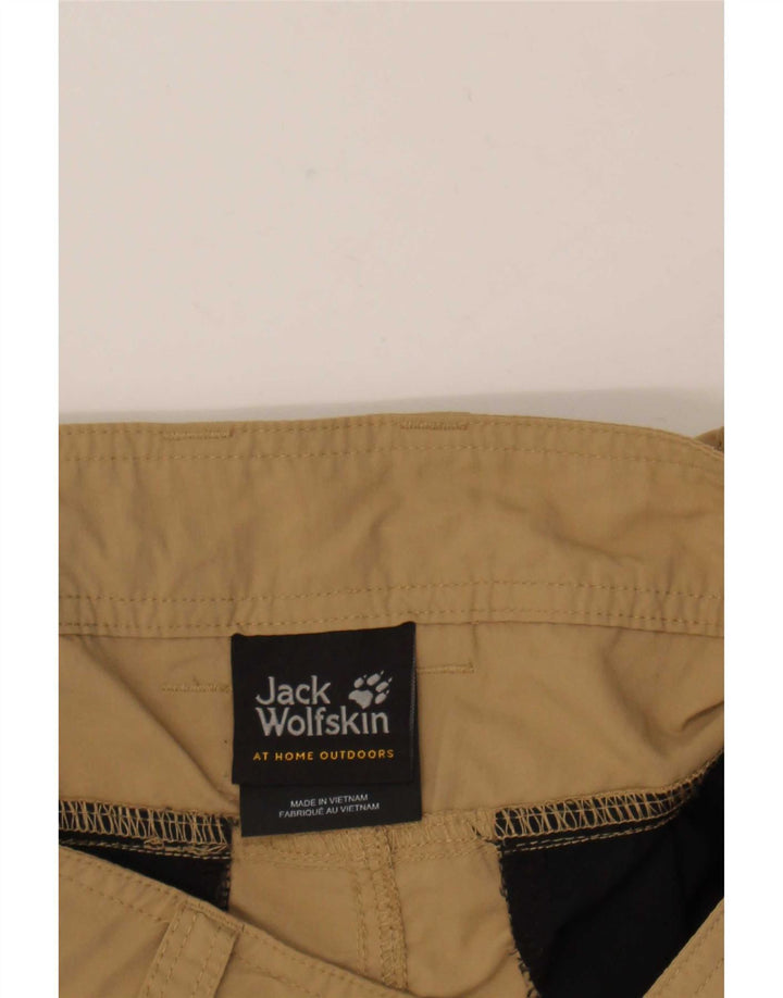 Jack Wolfskin Pantalones cortos cargo para hombre W42 2XL Poliamida beige