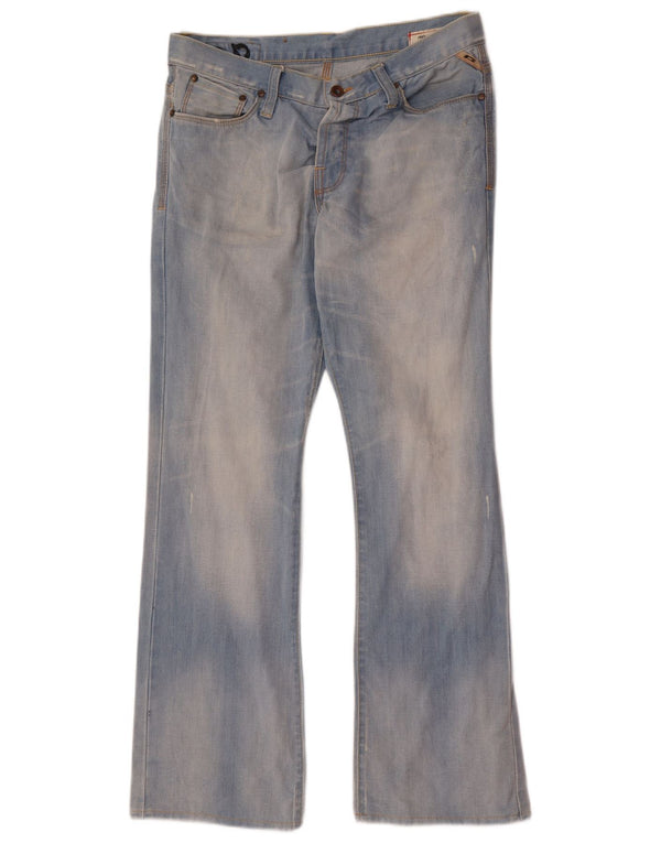 Jack & Jones Vaqueros Bootcut desgastados para hombre W33 L32 Algodón azul