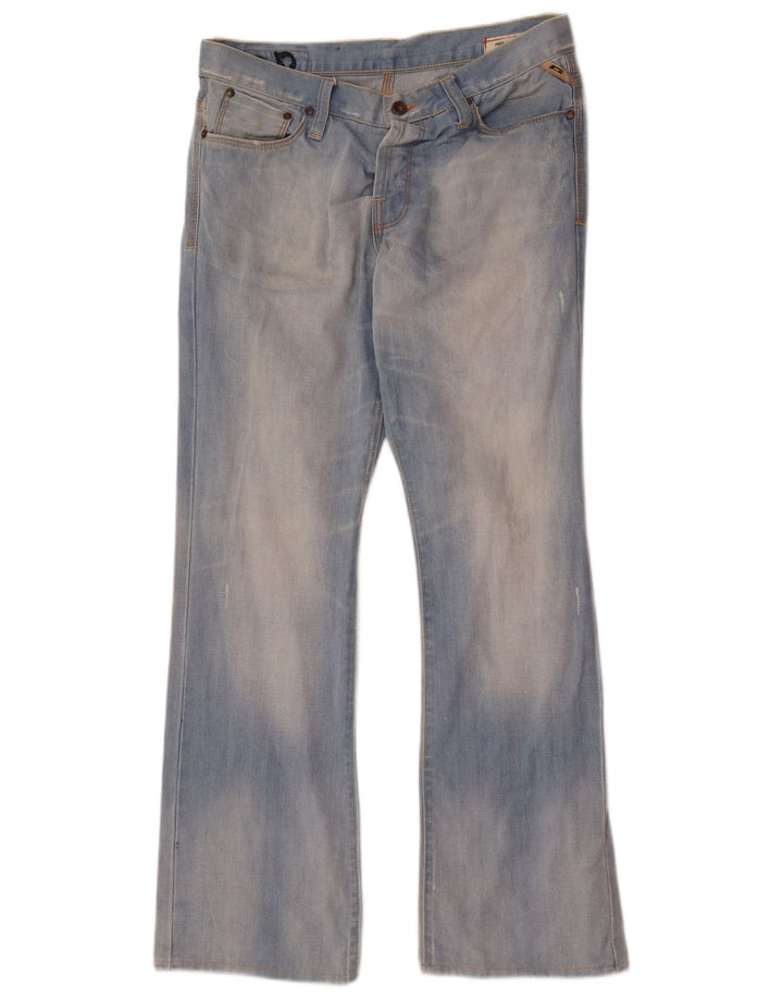 Jack & Jones Vaqueros Bootcut desgastados para hombre W33 L32 Algodón azul