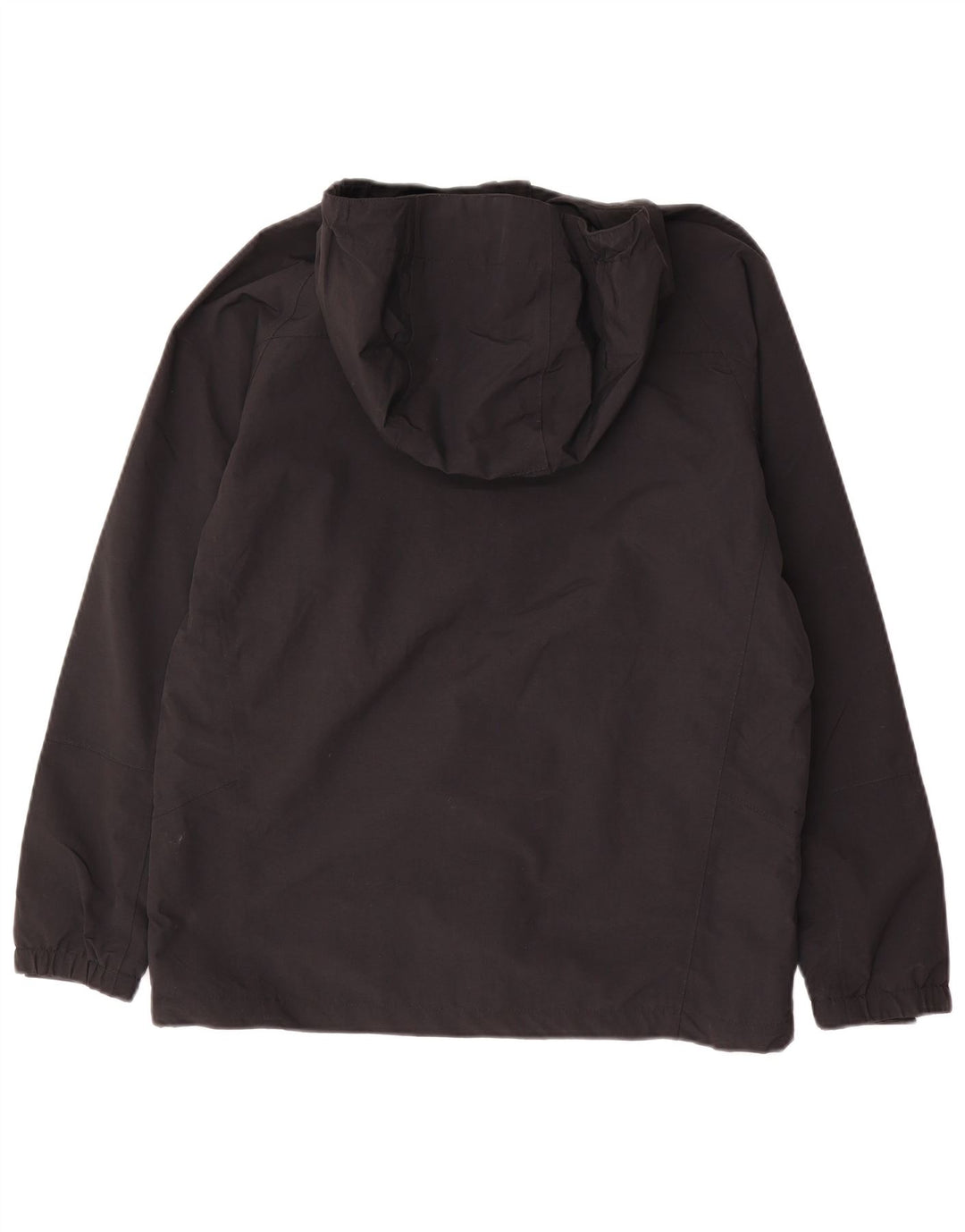 Berghaus Chubasquero con capucha para niño 12-13 años Negro Poliéster