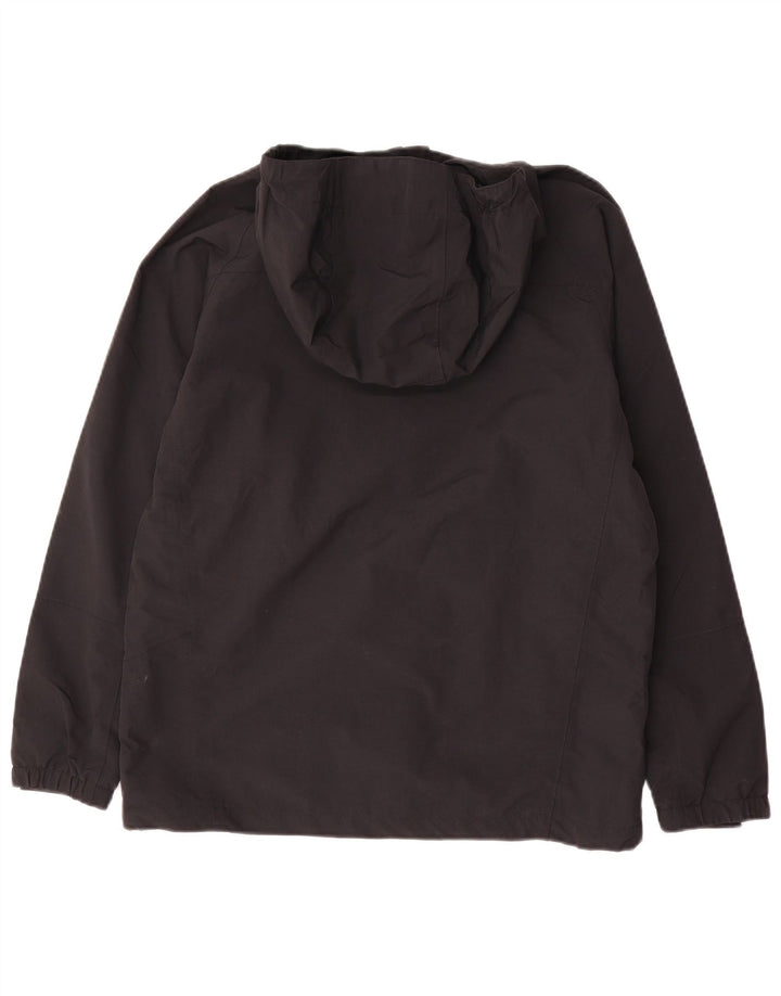 Berghaus Chubasquero con capucha para niño 12-13 años Negro Poliéster