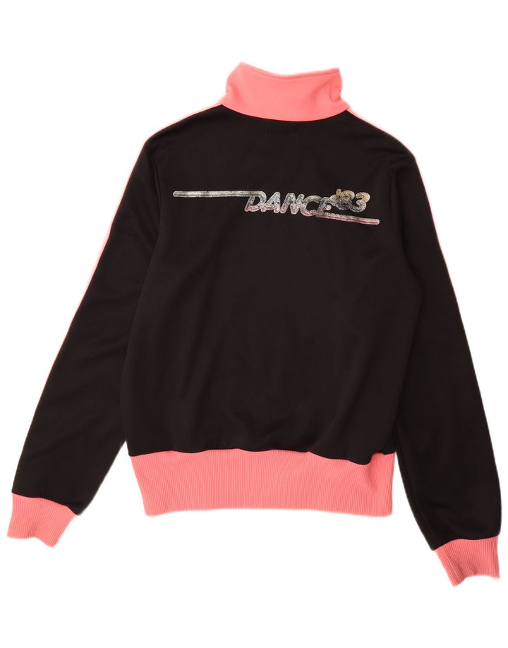 Adidas Chaqueta superior de chándal con gráfico para mujer IT 42 Medium Black Colourblock