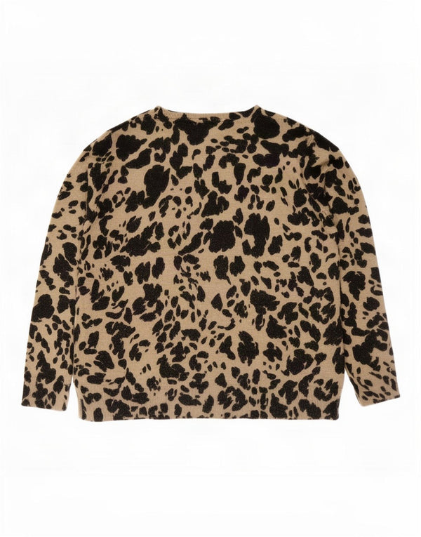 Marks & Spencer Suéter con Cuello Barco para Mujer UK 46 Grande Marrón