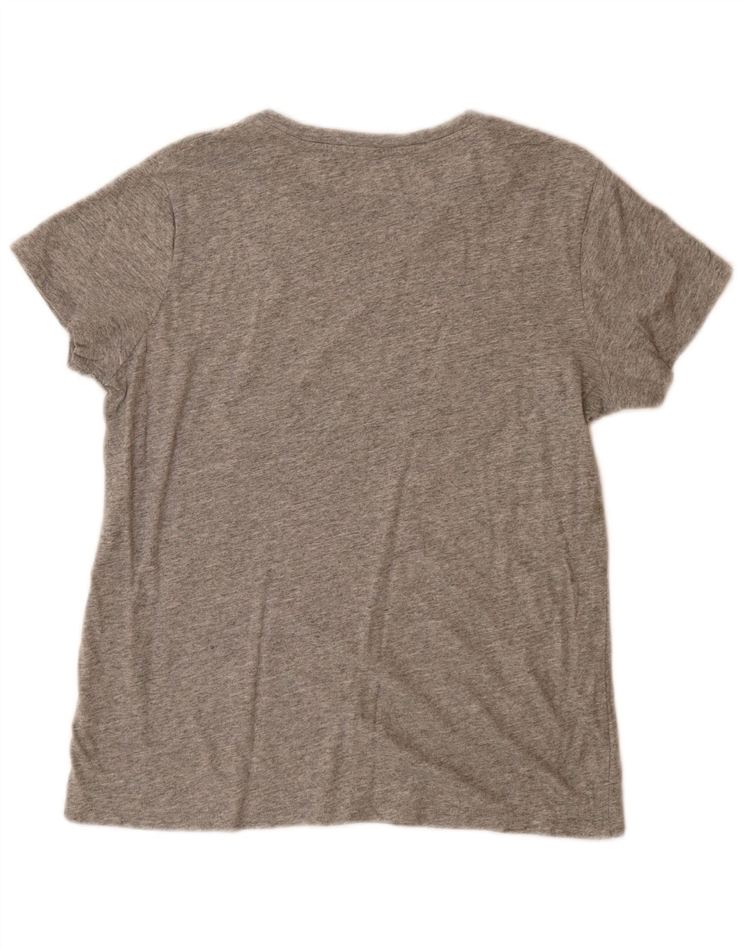 Levi's Camiseta gráfica para mujer Top UK 44 Algodón gris grande