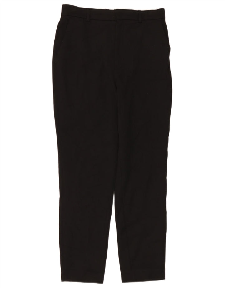 Zara Mujer Pantalón De Traje Slim Medium W28 L30 Negro