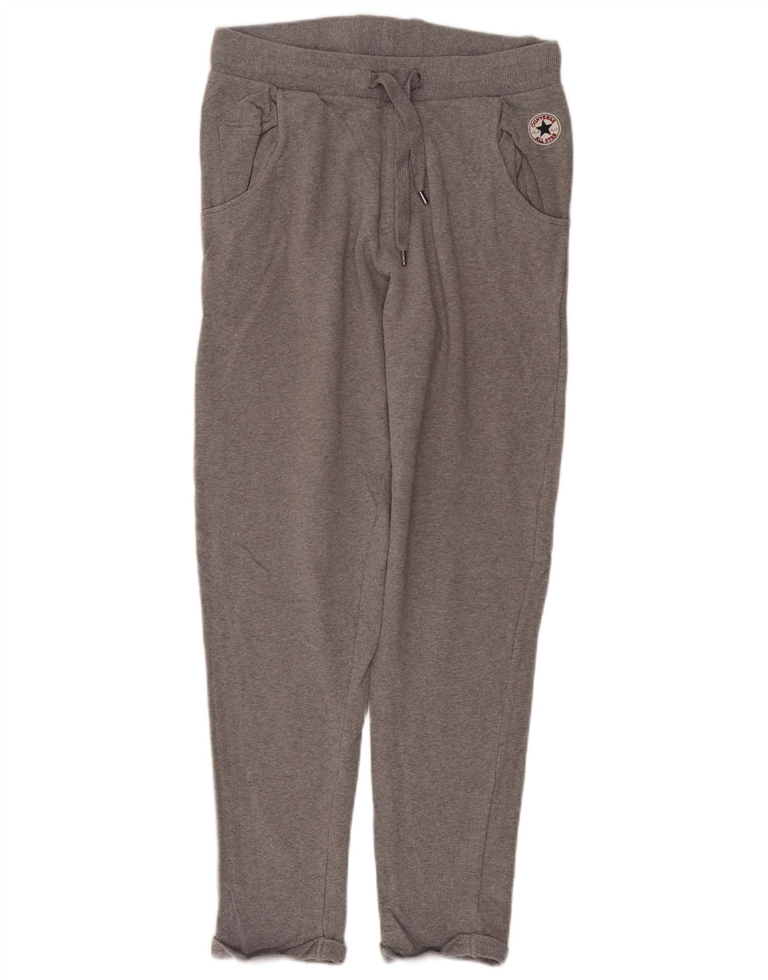 CONVERSE Pantalones de chándal para hombre Joggers Large Grey Cotton