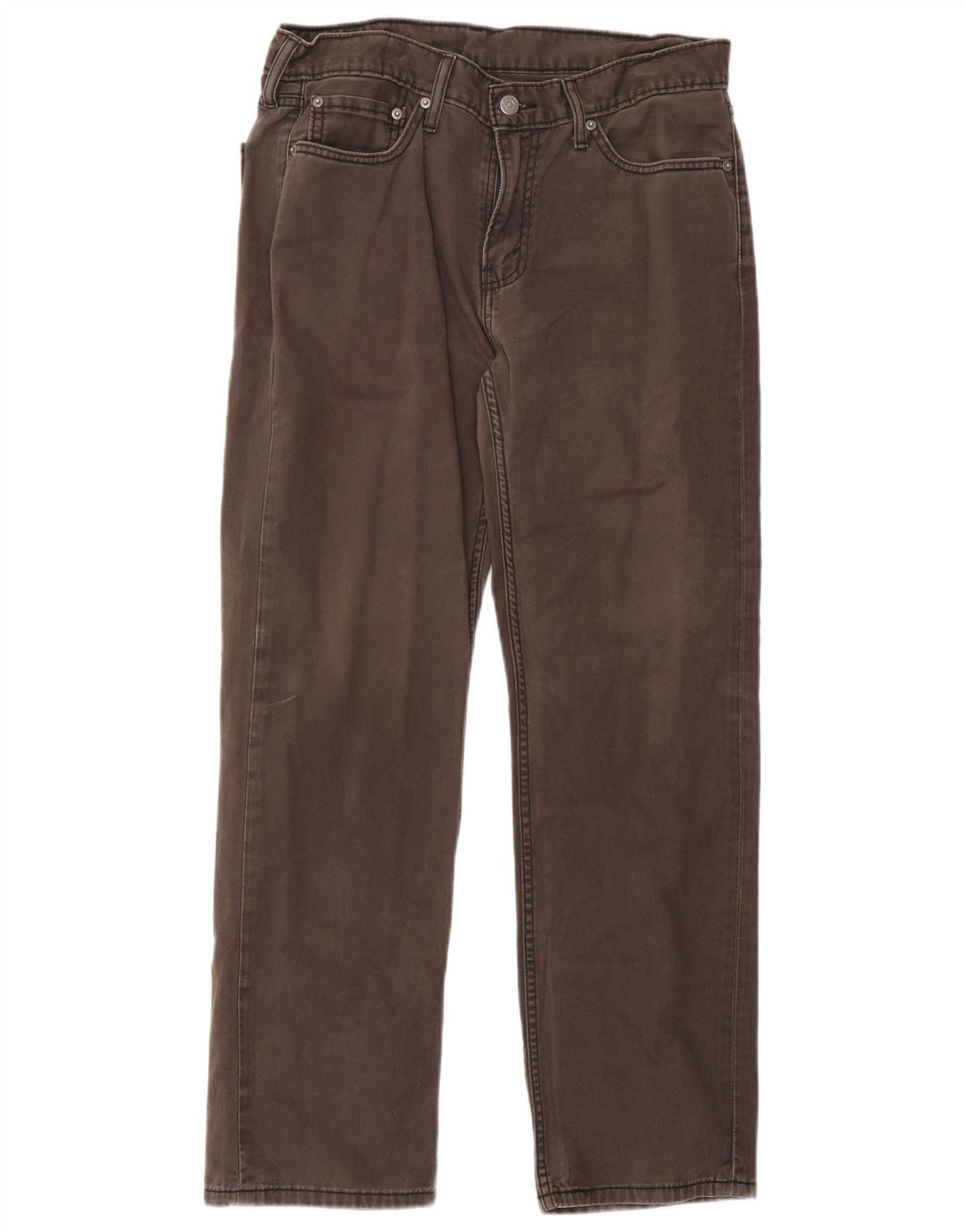 Levi's Jeans rectos 514 para hombre W33 L30 Algodón gris