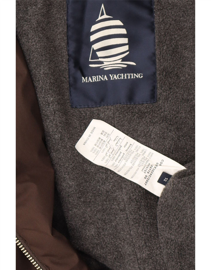 Marina Yachting Chaqueta utilitaria para hombre IT 52 XL Marrón Poliéster