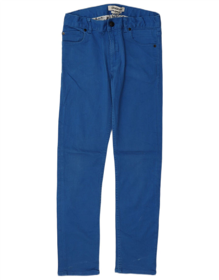 Vaqueros Quiksilver Mujer Slim W28 L29 Algodón Azul