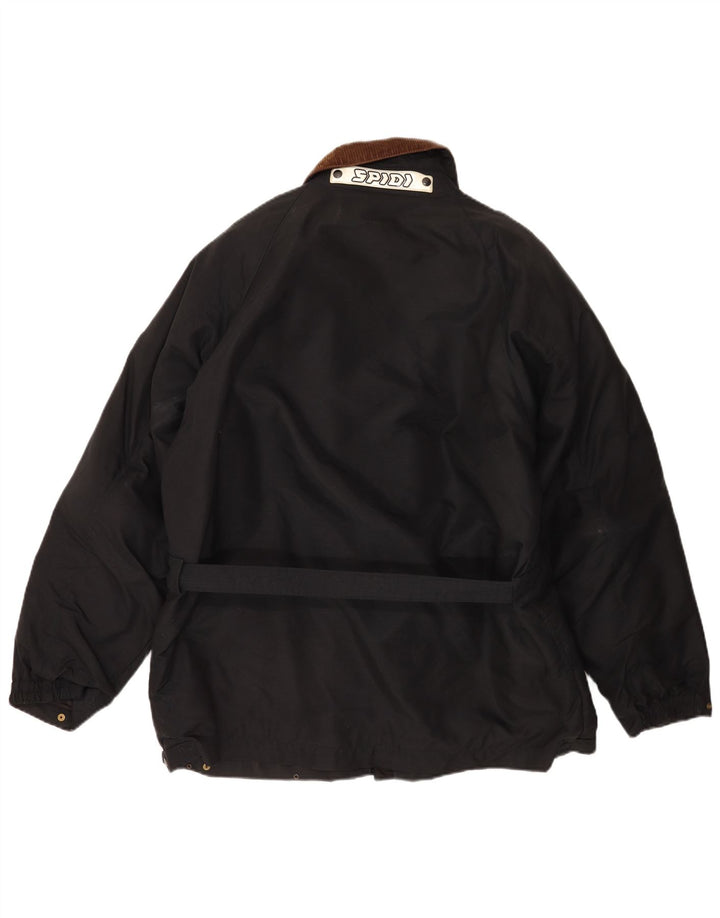 Spidi Mens Graphic Utility Jacket UK 40 Large Negro Colorblock Poliéster