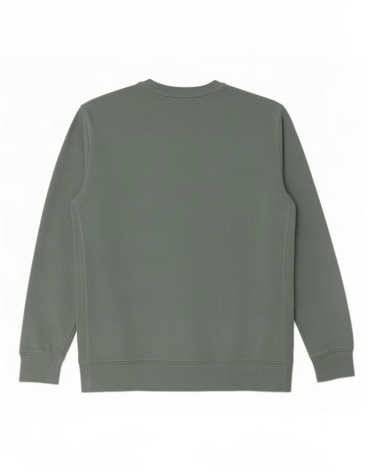 Marks & Spencer - Sudadera para hombre, talla grande, color verde, algodón