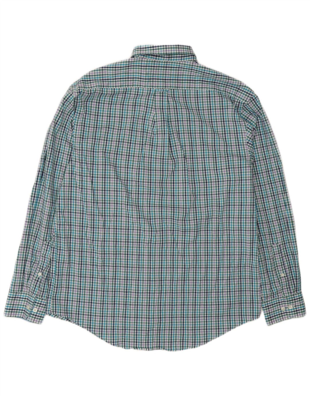 IZOD Camisa Hombre Grande Cuadros Multicolor Algodón