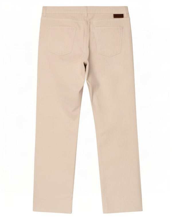 Vaqueros rectos para mujer Boden UK 40 Large W34 L28 Algodón blanco