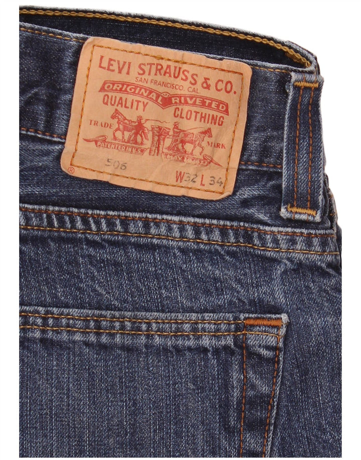 Levi's Hombre 506 Vaqueros Rectos W32 L32 Azul