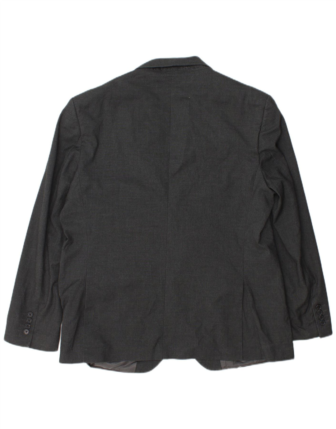 Marks & Spencer Chaqueta tipo blazer de corte regular con 2 botones para hombre Talla 44 XL Gris